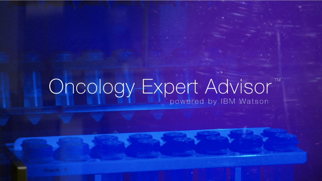 Oncology Expert Advisor, created in coordination with MD Anderson and IBM Watson with funding from Jynwel Foundation.
